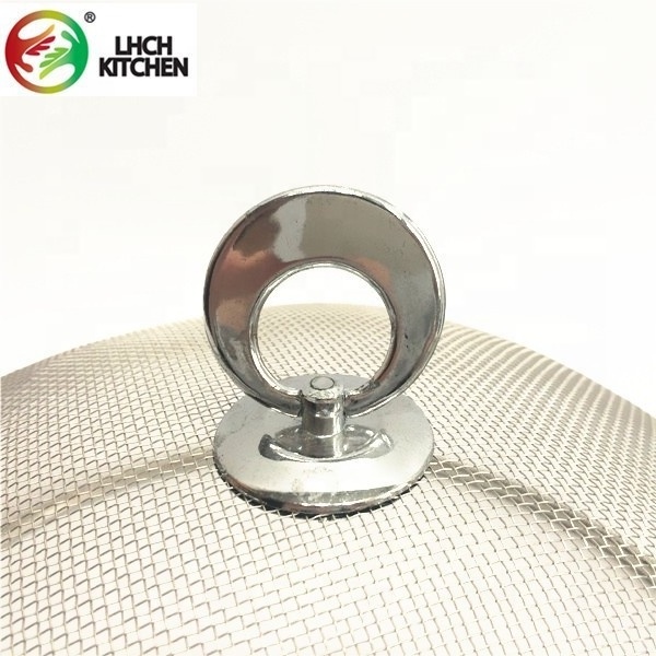 Food Cover Stainless Steel Dome Cover Dish Wire Mesh Dish Dome Cover For Vegetable Fruit Food