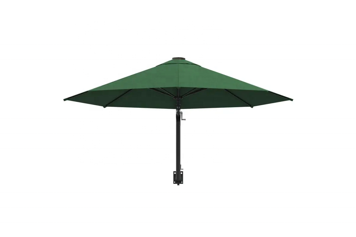 Wall Mounted Outdoor Umbrella Parasol Patio Sunshade Garden Sun Shelter