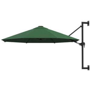 Wall Mounted Outdoor Umbrella Parasol Patio Sunshade Garden Sun Shelter