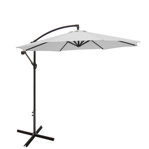 Banana Windproof and Waterproof Garden Cantilever Hanging patio Umbrella & bases for Outdoor Garden patio parasol