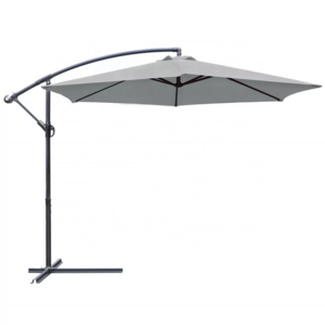 Offset Cantilever Outdoor Sun Shade Pool Side Parasol Vintage Patio Garden umbrella