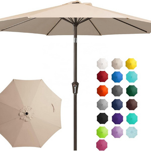 2.7M Large Promotion Retractable Sunshade Umbrella for Outdoor Swimming Pool Garden Beach Courtyard Hotel Furniture