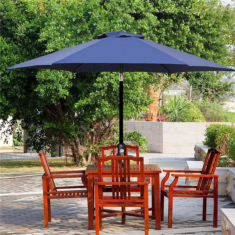 Promotion 2.7M Large Outdoor Swimming Pool Garden Beach Courtyard Retractable Sunshade Garden Umbrella