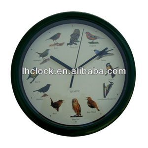 bird song wall clock