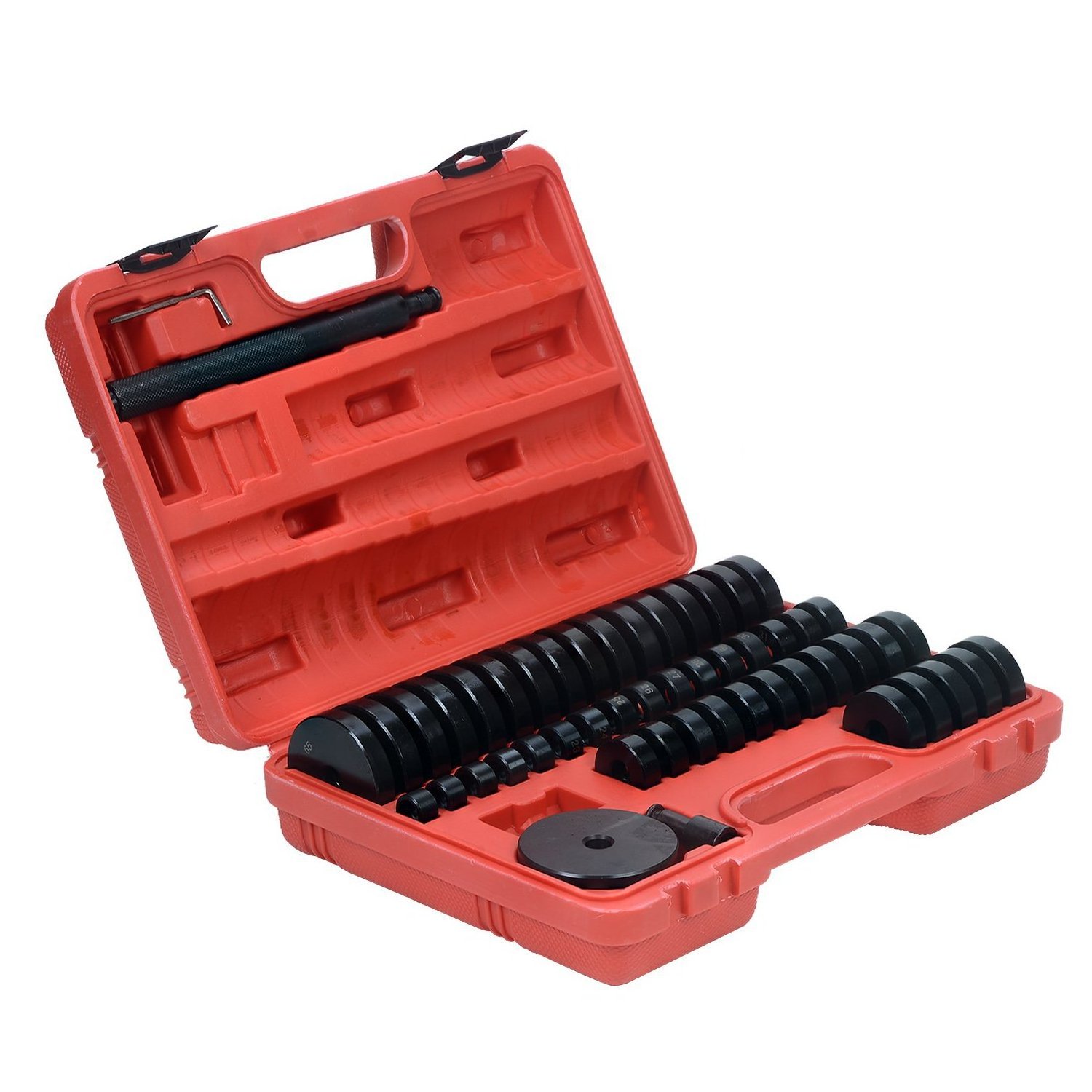 52Pcs Car Bushing Bearing Removal and Installation Tool Set Kit Seal Driver for Vehicle Maintenance