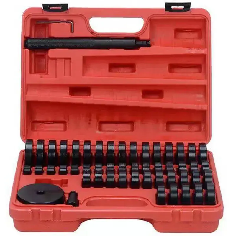 52Pcs Car Bushing Bearing Removal and Installation Tool Set Kit Seal Driver for Vehicle Maintenance