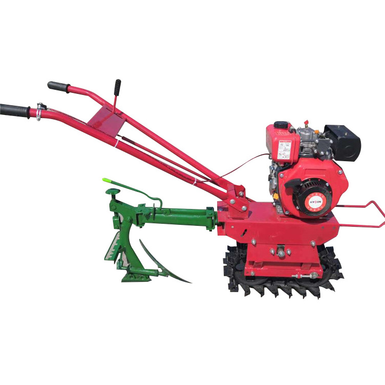 rotary plough tiller/plough disc hub equipment/ small mini hand ploughing machine agricultural