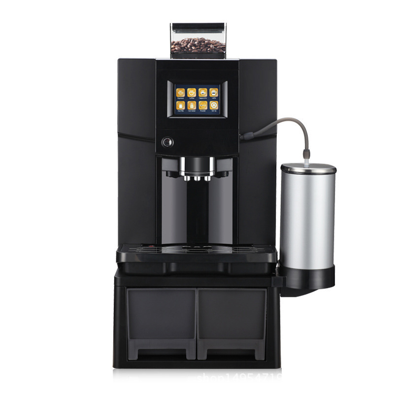 Cheap Factory Price Coffee Coofee Pod Machine With Milk Frother Ome Office Maker Mini Automatic Espresso Coffee