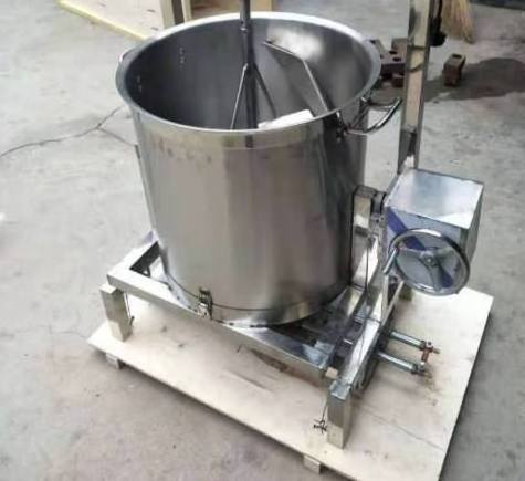 jacketed kettle electric gas heating stirring pot industrial cooking mixer