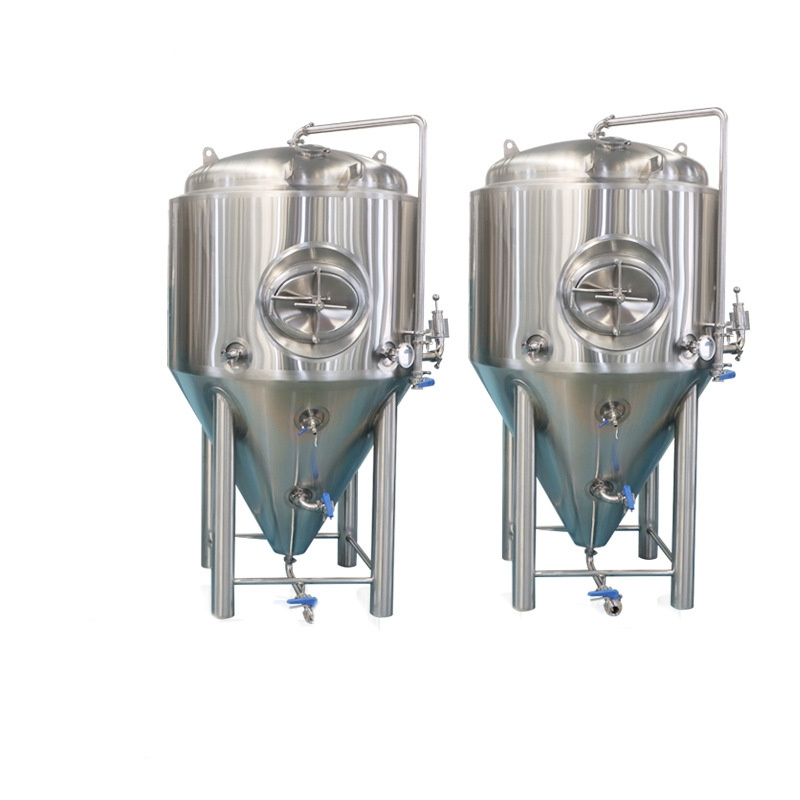 Stainless steel 304 Conical Fermentor 100L Tank Fermenter with Chiller for home brewing Beer fermentation tank