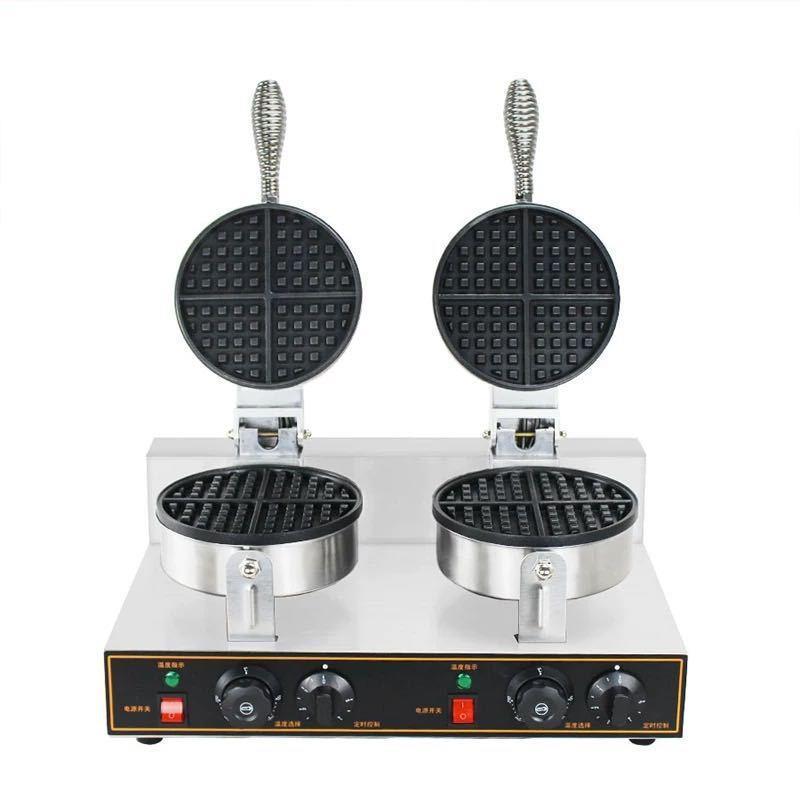 Factory Direct Selling Electric Maker Egg Bubble Muffin Edible Waffle Cone Cup Making Machine