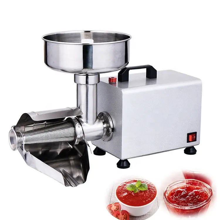 Stainless Steel Electric Tomato Strainer Milling Mango Jam Press Machine Tomato Juicer Sauce Extractor Maker Machine