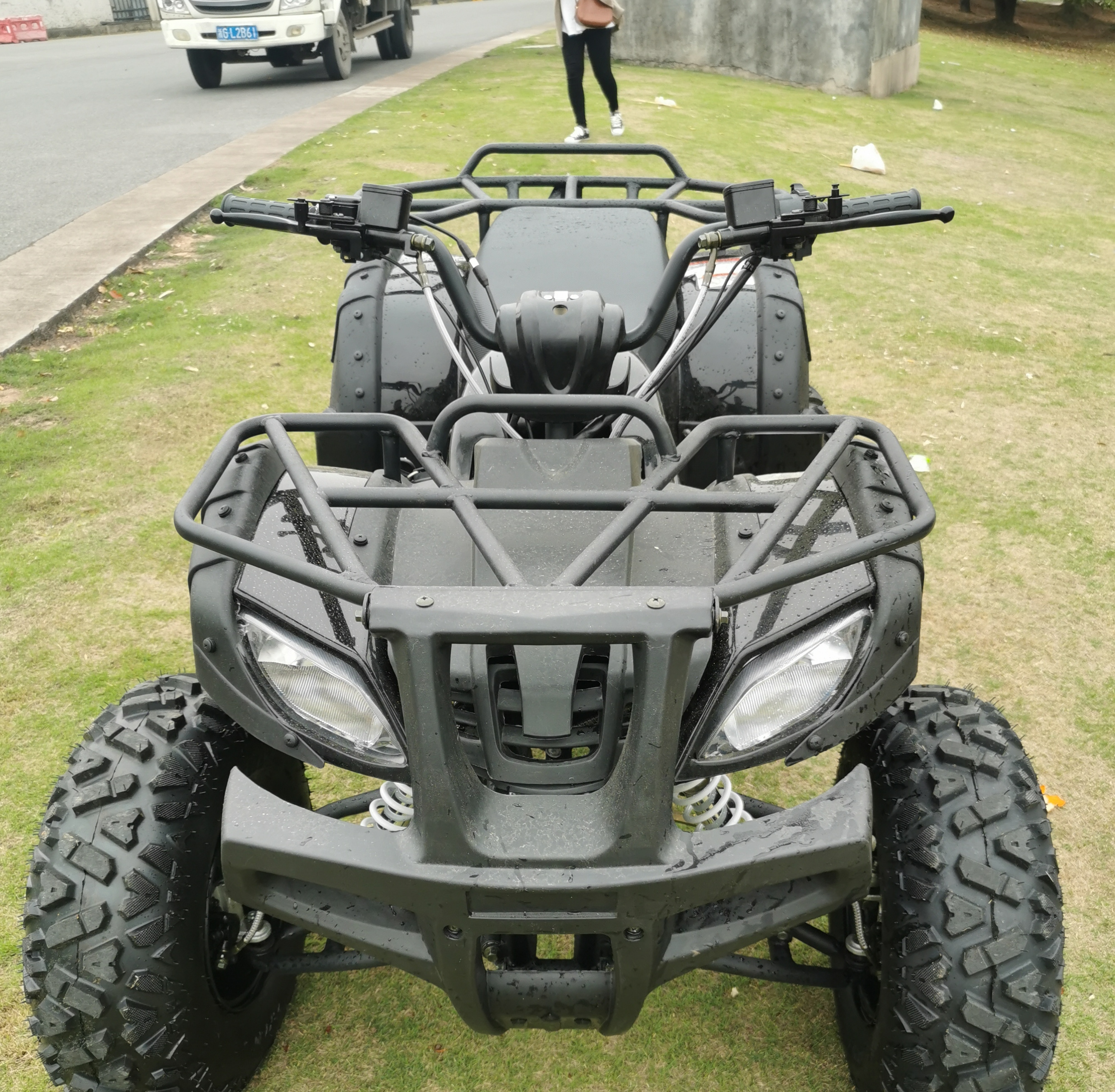 China Qinbiao adult ATV 150cc 200cc CVT 4X4 quad bike 4 wheeler motor atv for sale