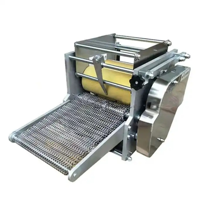 Industrial-tortilla-making Machines Machine to Make Nonstick Burrito Arepa Pizza Dough Cooking Equipment Stainless Steel 304