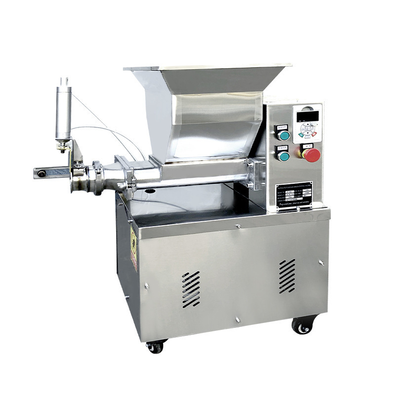 Stainless Steel Single Phase Bakery Toast Dough Moulder Machine Long Bread Divider And Hamburger Round With Cutter Counter