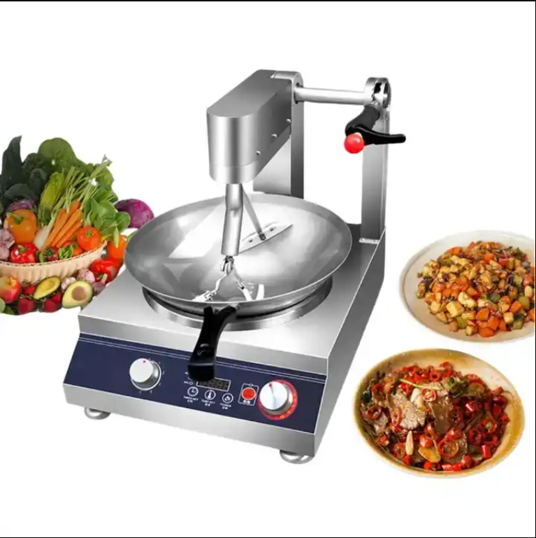 QINBIAO Restaurant Fried Rice Machine Rotating Smart Robot Cooker Wok Chef Automatic Cooking Machine Intelligent Cooking Robot