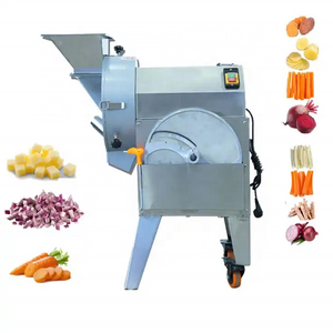 Commercial use Vegetable Slicer Potato Chips Machine Fruit slicer with high working efficiency