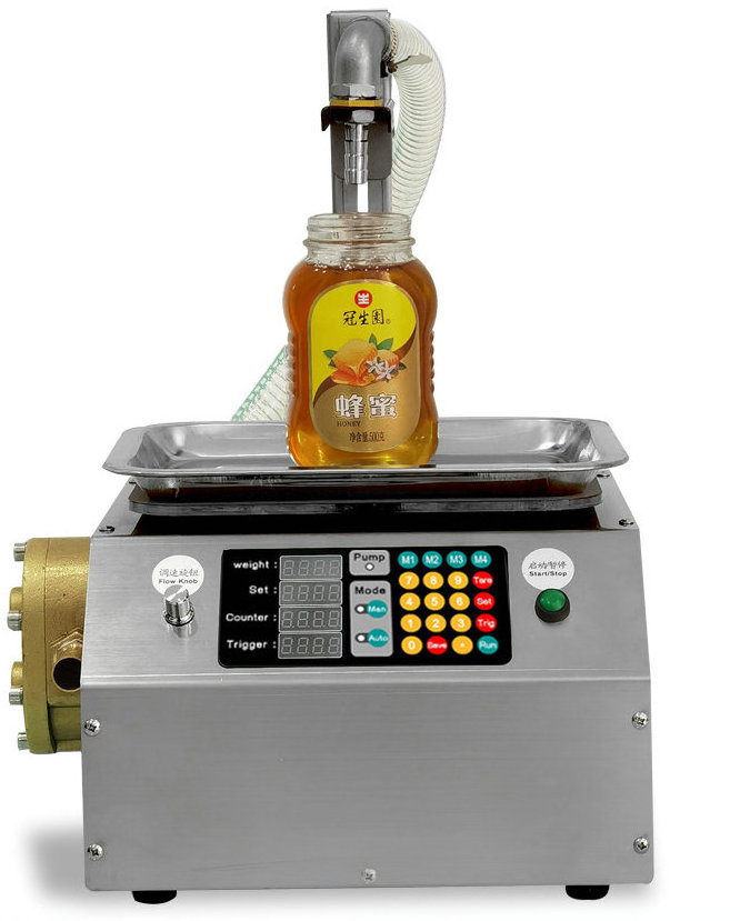 New automatic filling artifact Honey Sesame Paste Edible Oil Glue Viscous liquid filling machine