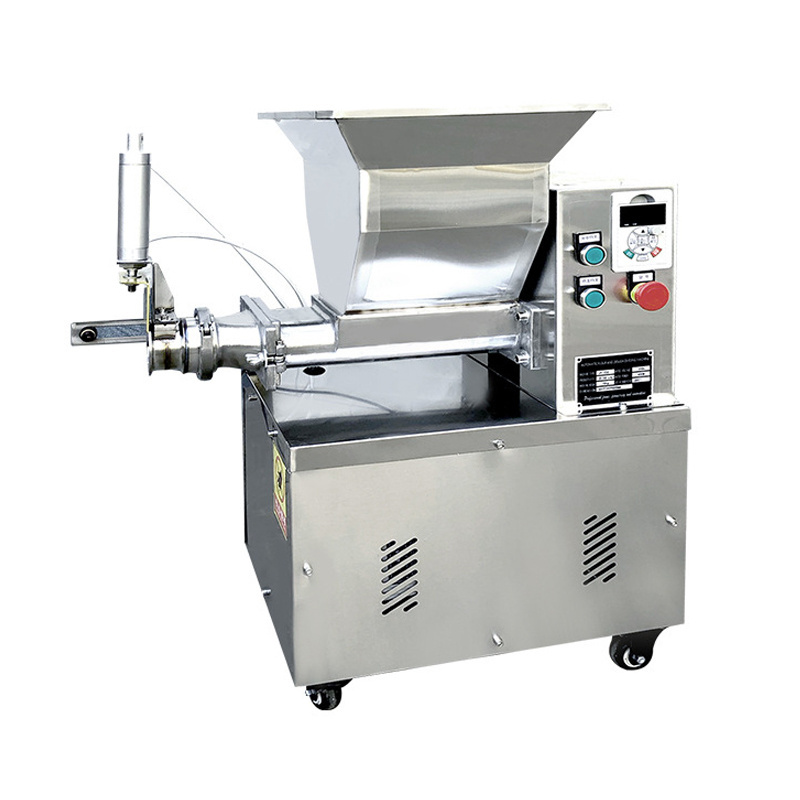 Stainless Steel Single Phase Bakery Toast Dough Moulder Machine Long Bread Divider And Hamburger Round With Cutter Counter