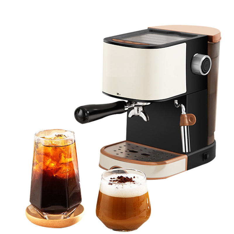 Manual Espresso Hot Cold Beverage Vending Geyser Robot Tea And Maker / Mini Coffee Machine Korean Italy M