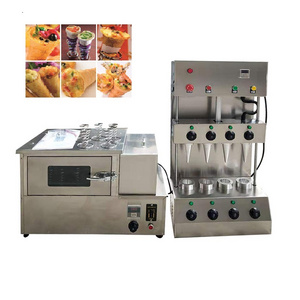 Pizza Cone Molding Machine Cheap Pizza Cone Machine/ Rotary Pizza Cone Oven/ Pizza Cone Warmer Showcase With Production Line