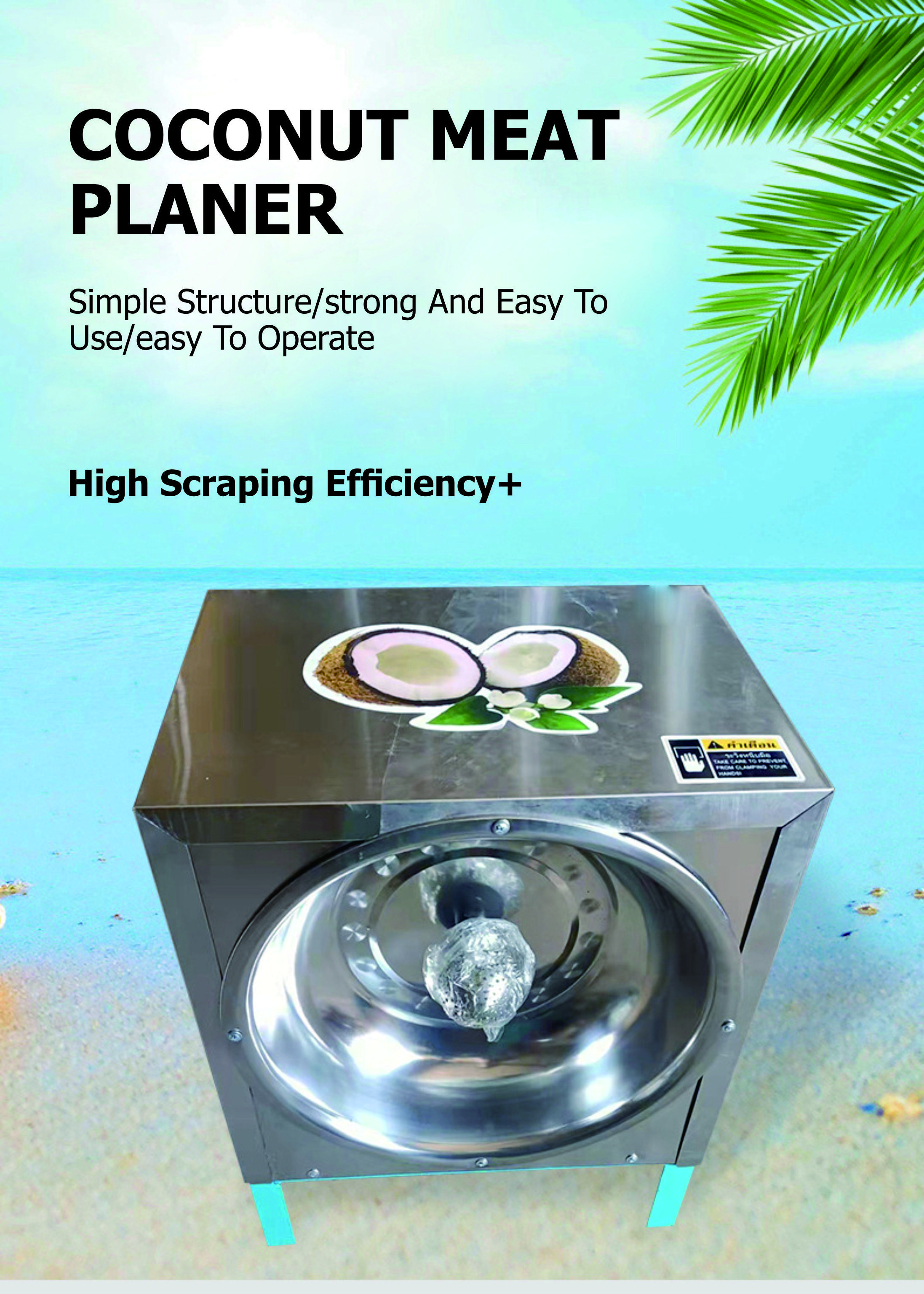 Electric Coconut Processing Machine Grater Coconut Meat Grinder Grating Scrapper Scraper Machine Coconut Shredder