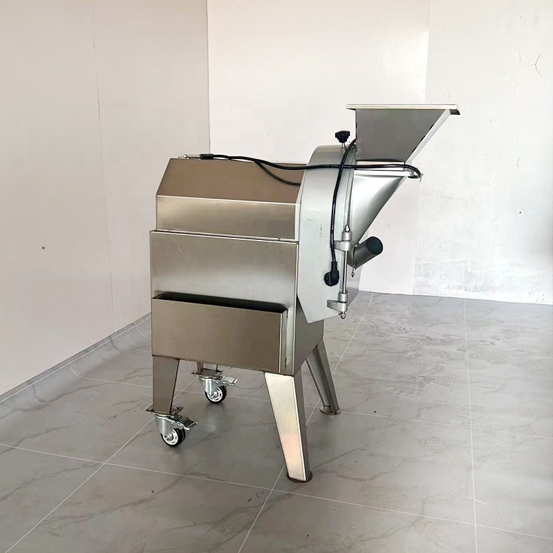 Commercial use Vegetable Slicer Potato Chips Machine Fruit slicer with high working efficiency