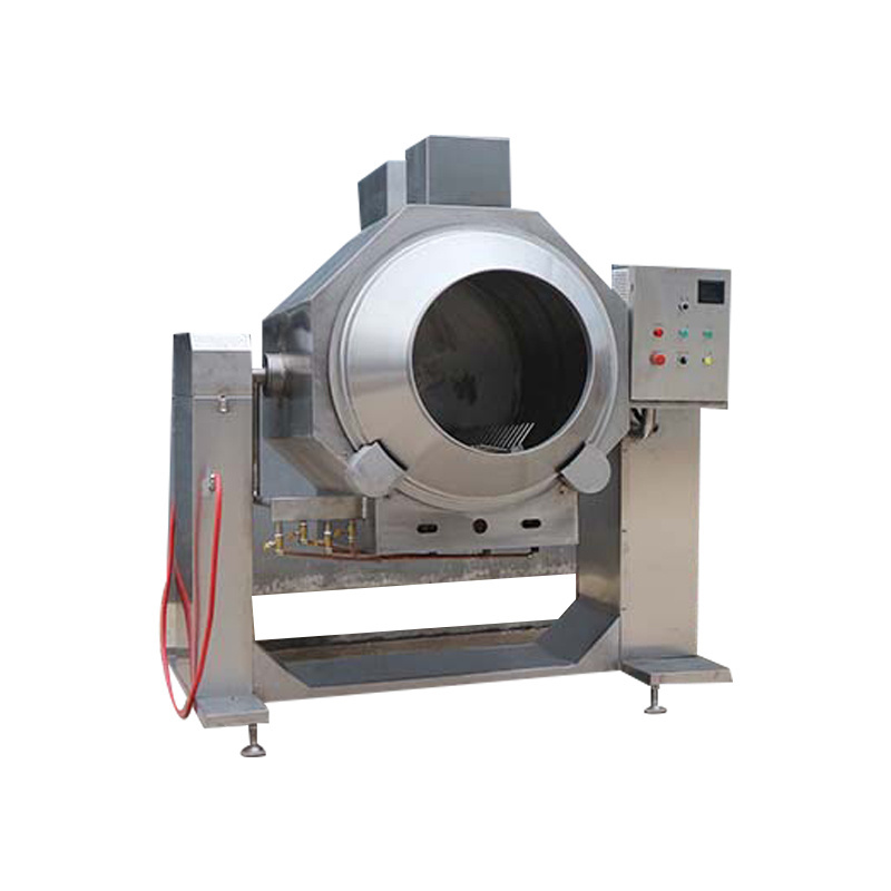 Gas Machine Industrial Cooking Jacketed Kettle Automatic Planetary Stirring Pot Automatic Stirring Fryer