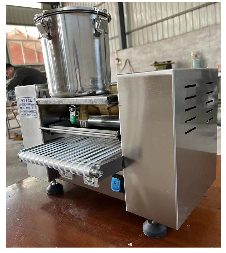 Commercial Automatic Mini Mille Crepe maker pancake Machine Thousand Layer Cake machine Egg Skin Crepe Making Machine Price