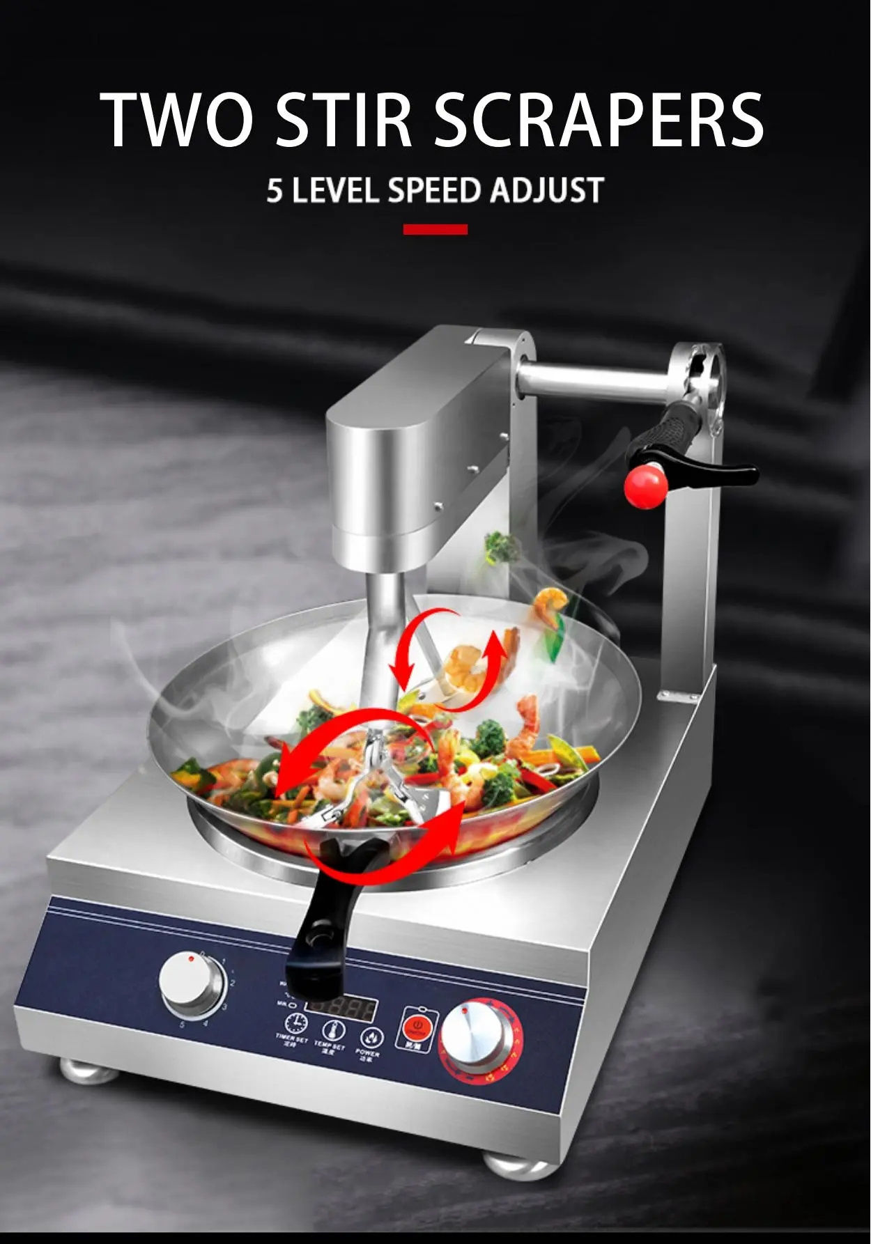 2023 best automatic stir fry type cooking machine for restaurants