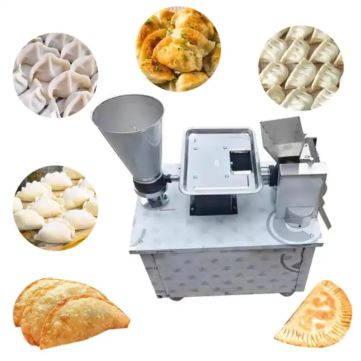 small size table top japanese fried dumpling machine dumpling gyoza making machine