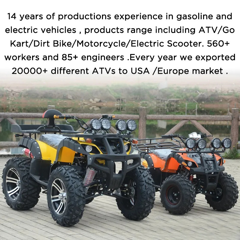 Popular Cheap Atv Quad 125CC 200CC 400cc 500cc Quad Bike 4 Stroke Four Wheeler Moto 250CC Automatic ATVS