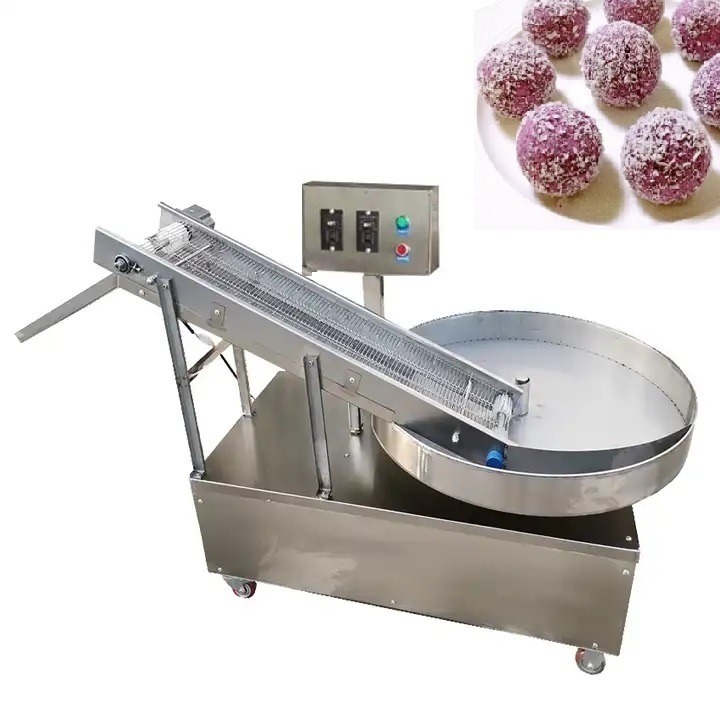 Full automatic Rotate disc Chicken Fish patty Crumbing Breading Coating Machine,Automatic bread crumbs coating machine