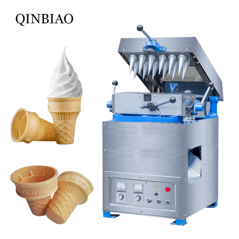 Electric Cup Waffle Maker Ice Cream Cone Maker Machine Production Line Price