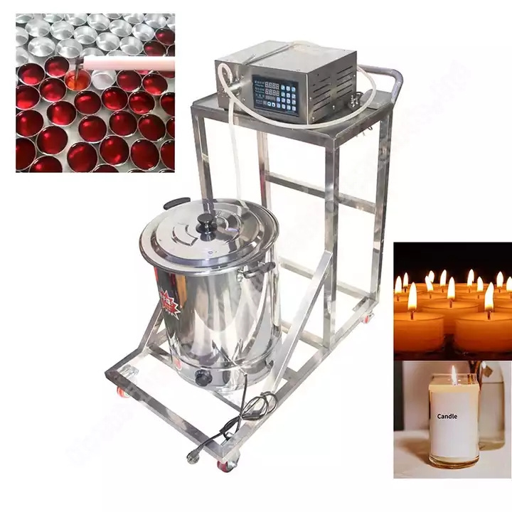 Warmer Candle Making Filling Machine Hot Paraffin/coconut/palm/gel/soy Wax Pouring Equipment For Manufacturing Scented Candles