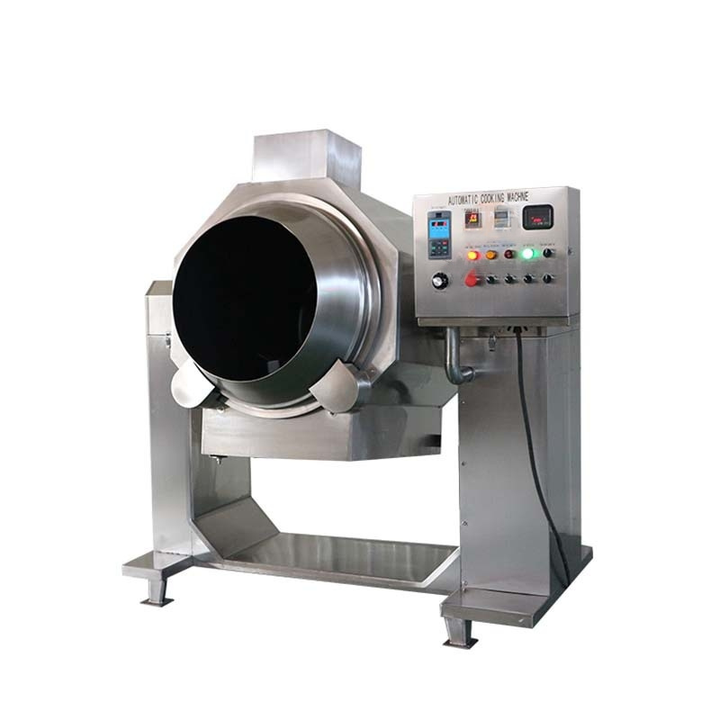 Gas Machine Industrial Cooking Jacketed Kettle Automatic Planetary Stirring Pot Automatic Stirring Fryer