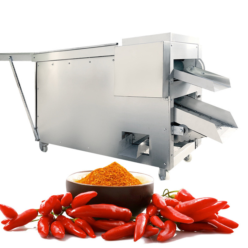 Chili Stem Removing Bell Machine  Multifunctional Pepper Cutting Machine/pepper Cutter/pepper Chopping Machinary Industrial