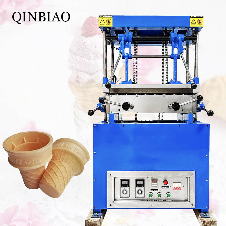 Electric Cup Waffle Maker Ice Cream Cone Maker Machine Production Line Price