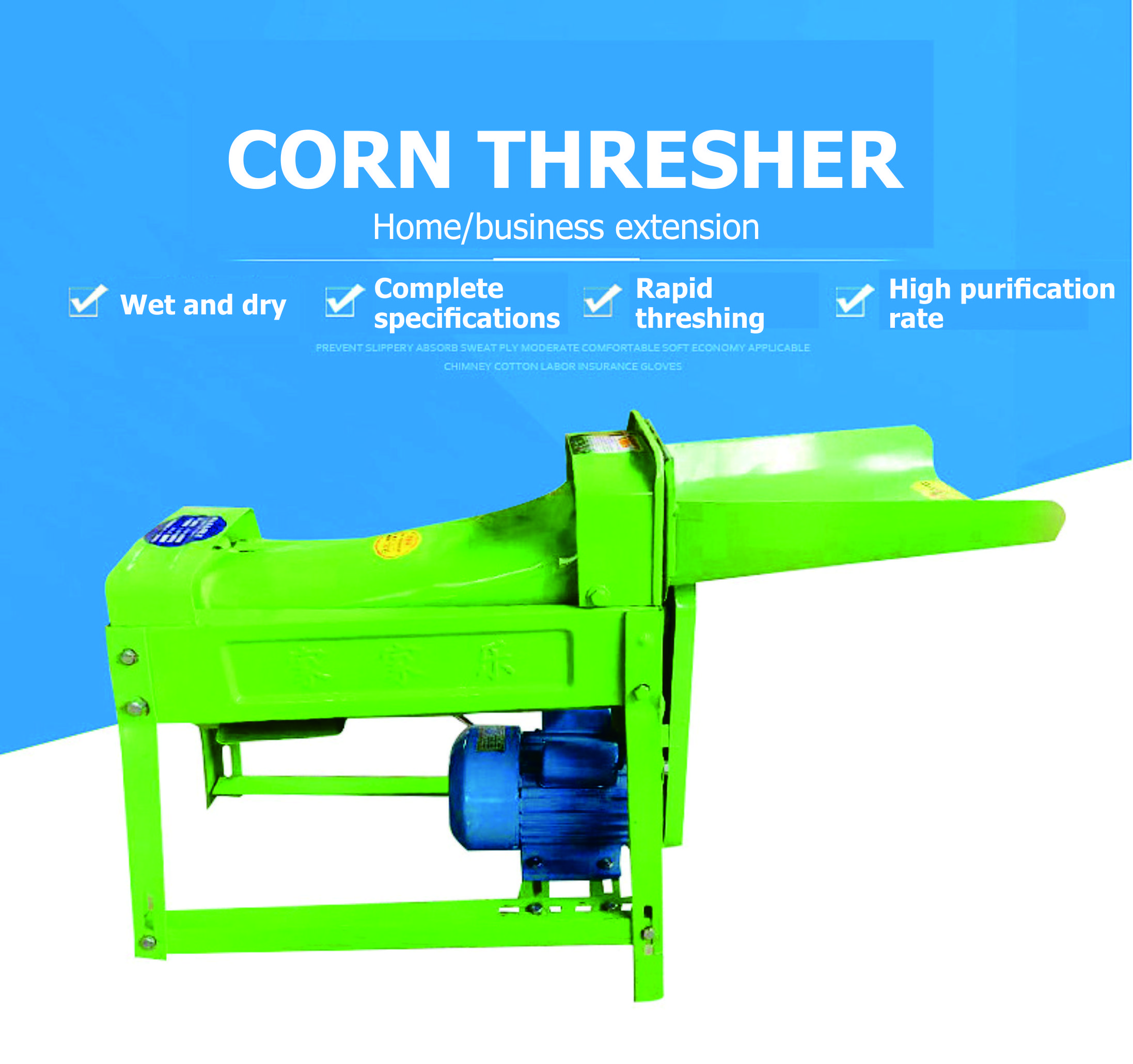 High-Quality Household Mini Maize Sheller Corn Thresher Machine Corn sheller maize peeler thresher machine