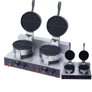 Factory Direct Selling Electric Maker Egg Bubble Muffin Edible Waffle Cone Cup Making Machine