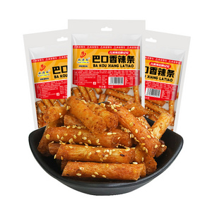 68g Hot Spicy Strip Per Bag Spicy Chewy Snacks Food Chilli Snack Bean Snacks Spicy Gluten Sticks Chinese Special Latiao