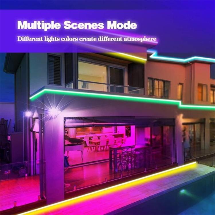 5M 10m USB remote app Bluetooth Syncing music 5V Smart 5050 Room decor Led strip lights