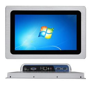 LHDE 10.1 Inch Embedded In-tel J1900 4GB RAM DDR3 64GB SSD Fanless Industrial Touch Screen Panel PC