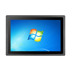 Wall mounted/embedded/vesa rugged 19" 19.1 inch widescreen industrial LCD touch screen panel pc computer