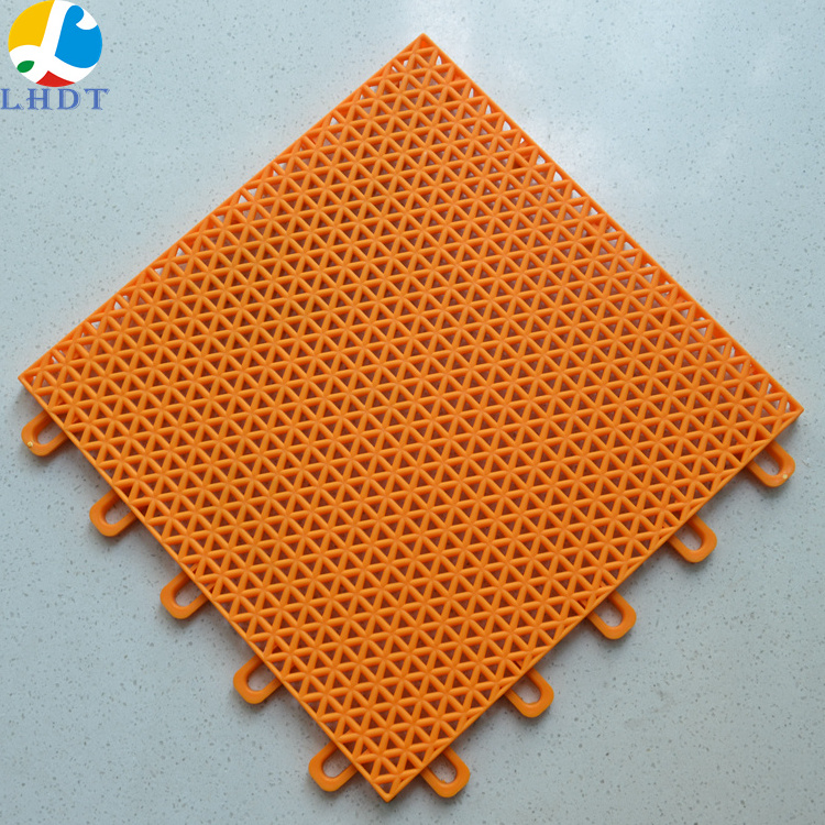 ITF Approved modular sport floor synthetic tennis court flooring interlocking tiles for tennis court