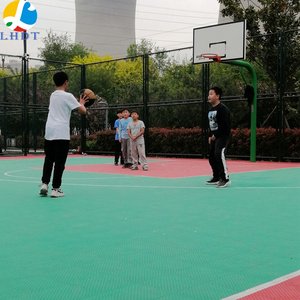 interlocking suspended floor volleyball court running track material court floor interlock decking floor