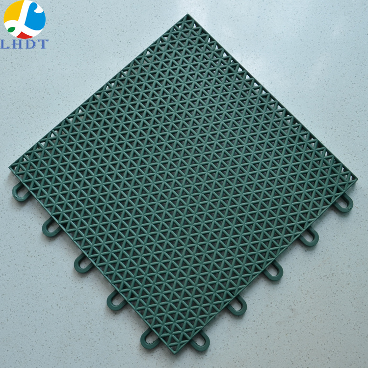 ITF Approved modular sport floor synthetic tennis court flooring interlocking tiles for tennis court