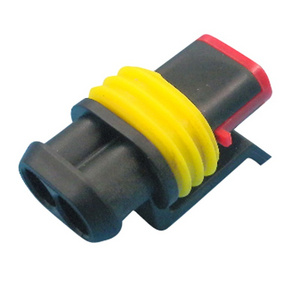 DJ7021-1.5-21 2 pin waterproof gf25 automotive plug pa66 connector amp