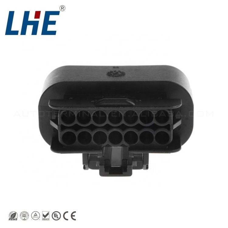 15326856 14pin automotive waterproof power delphi pa66 female connector