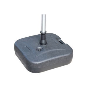 Various weights 8kg 12kg 25kg 14kg water and sand injection market umbrella base